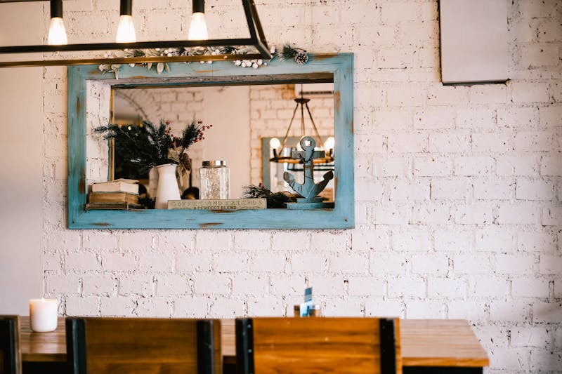 Corporate catering event setup with Davanni's food